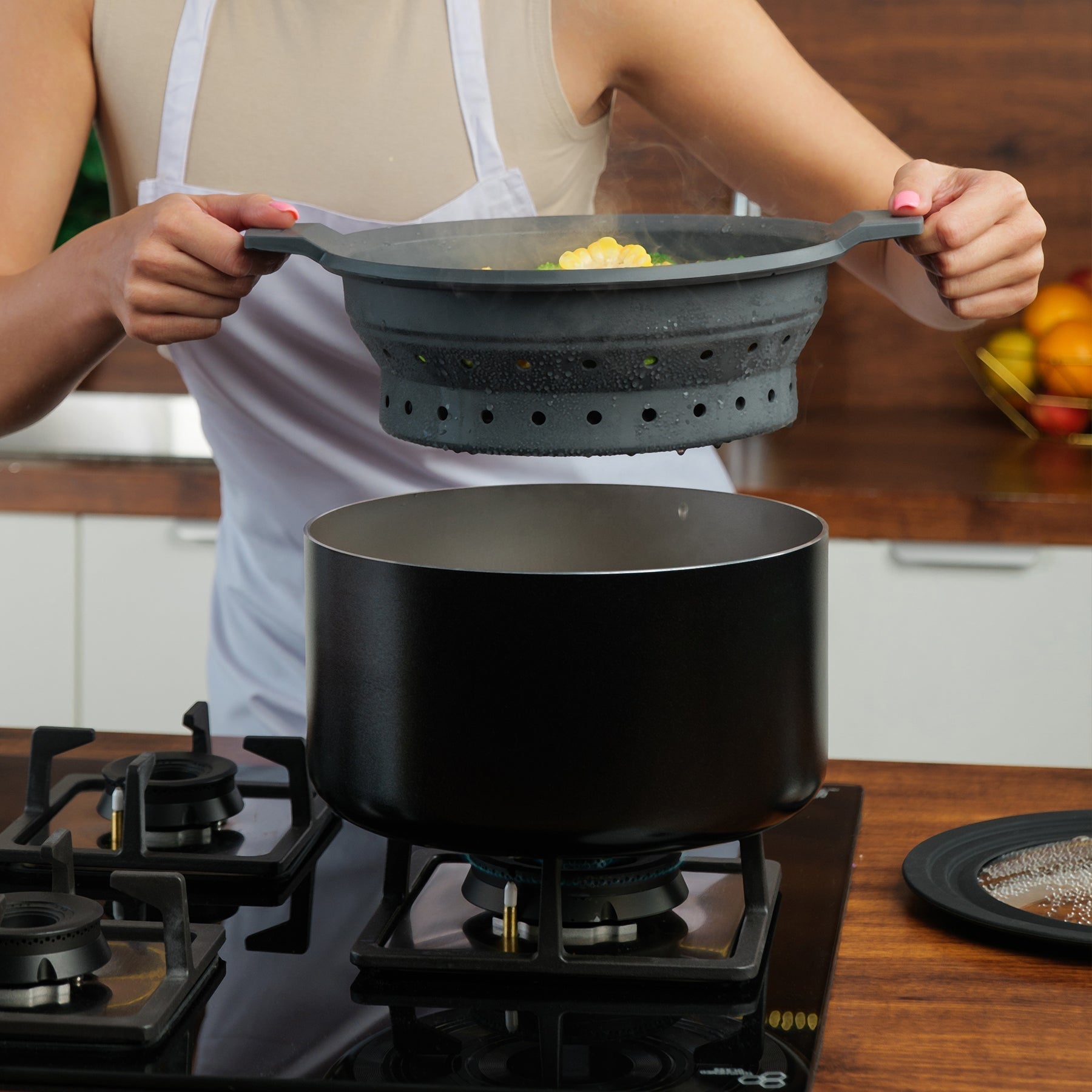 Collapsible Silicone Colander