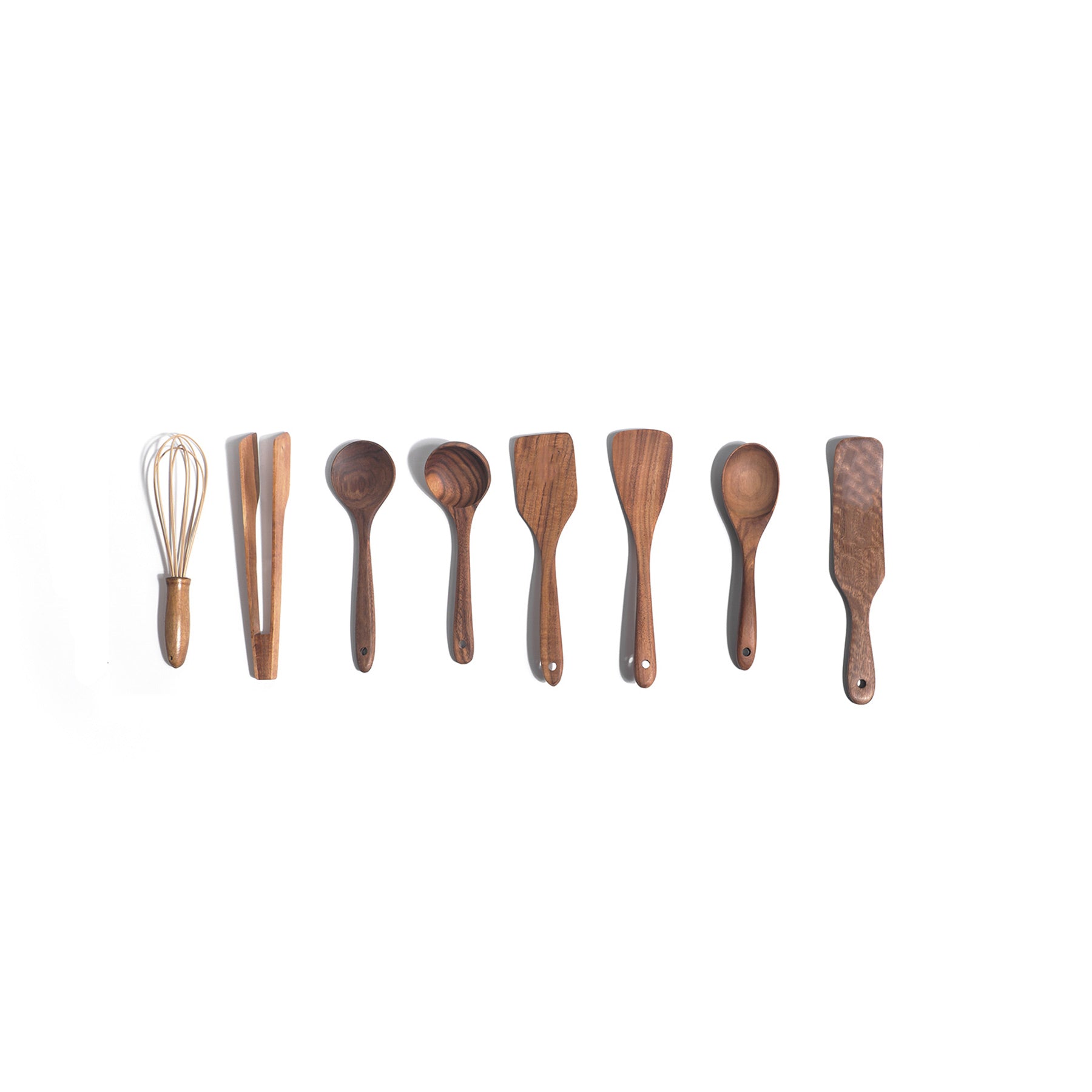 Wooden Utensil Bundle - 8 PC