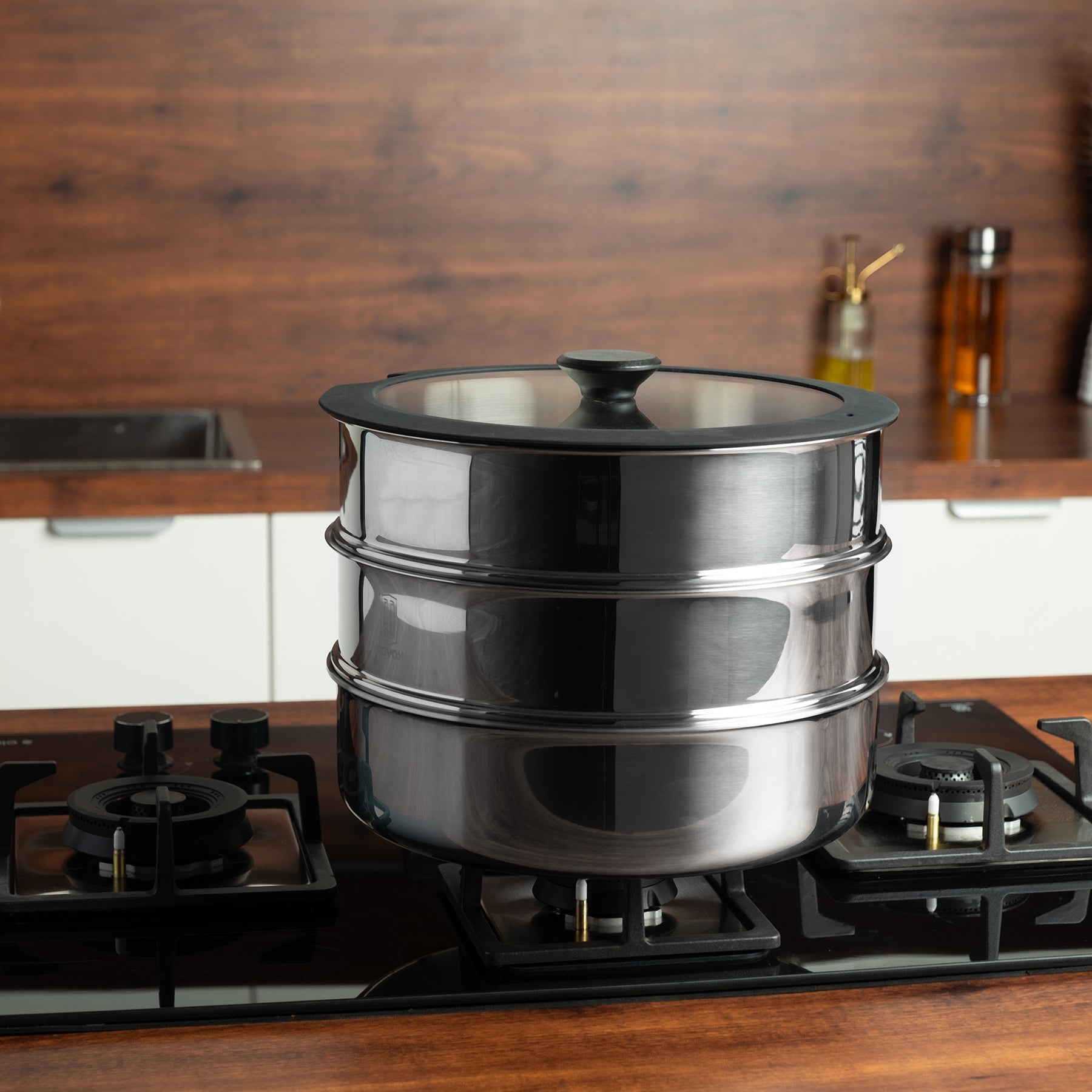 Stainless Steel Stackable Steamer